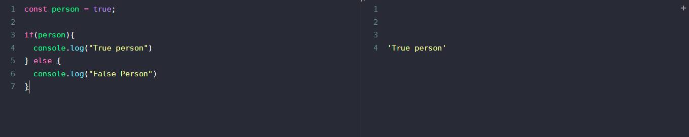 TypeScript, Check boolean variable example