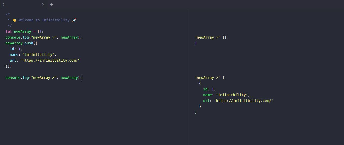 Array, object, Add new data