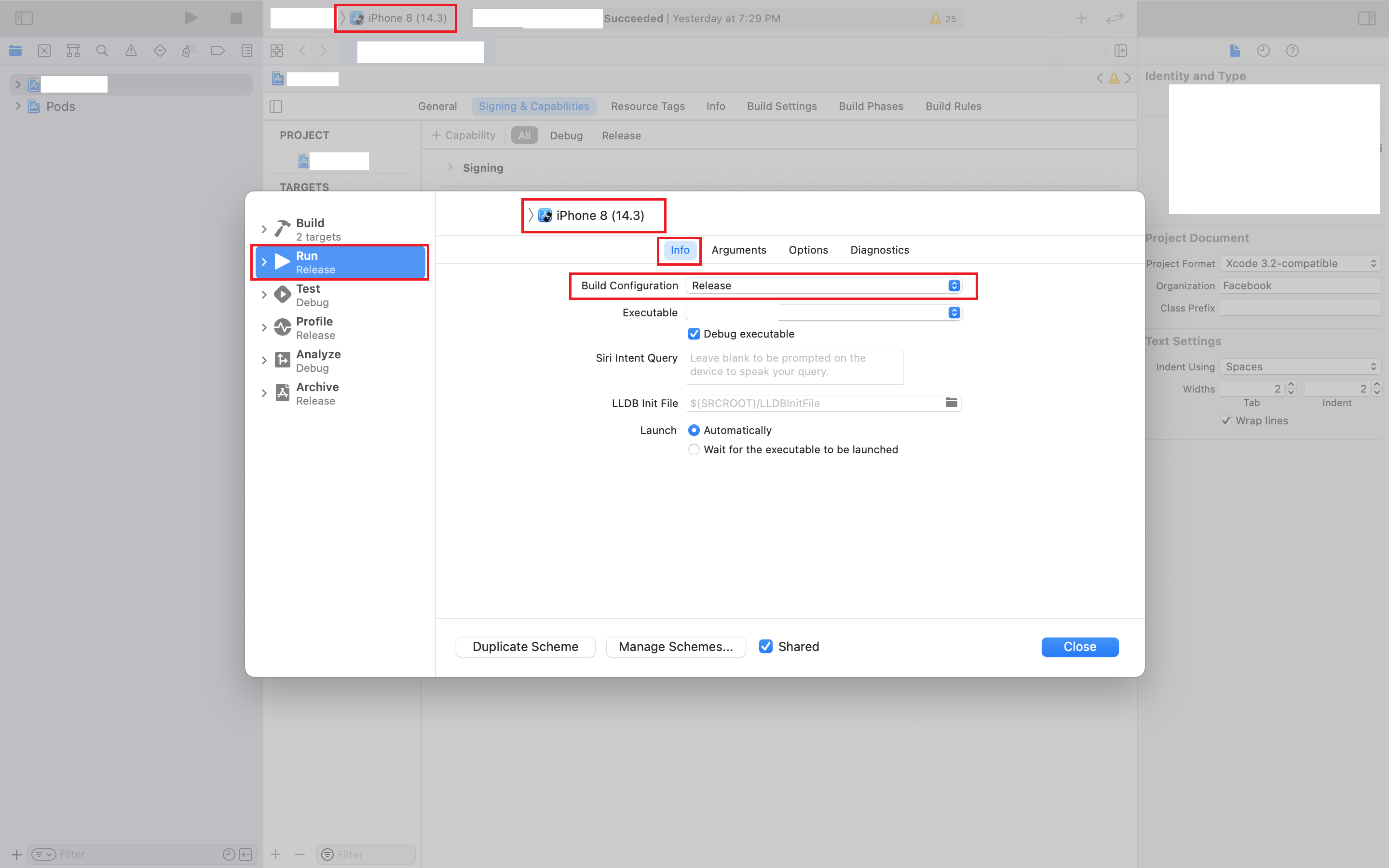 schema build configuration